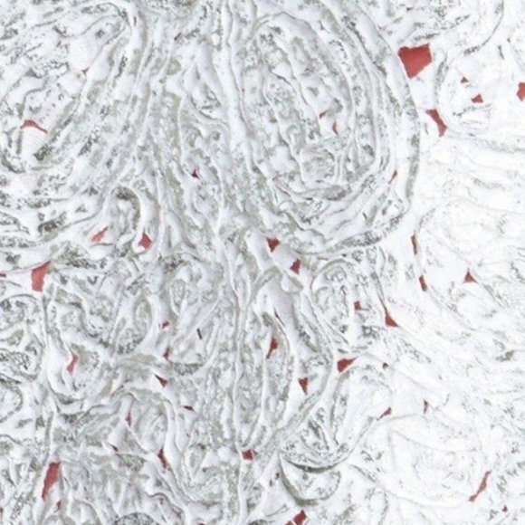 Nic + Zoe New Shimmered Metallic Lace Jacket XL - Picture 5 of 8